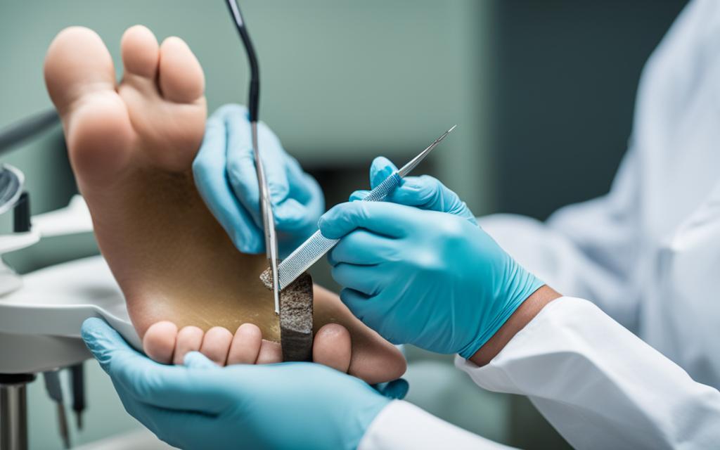 Kann ein Podologe Nagelpilz behandeln