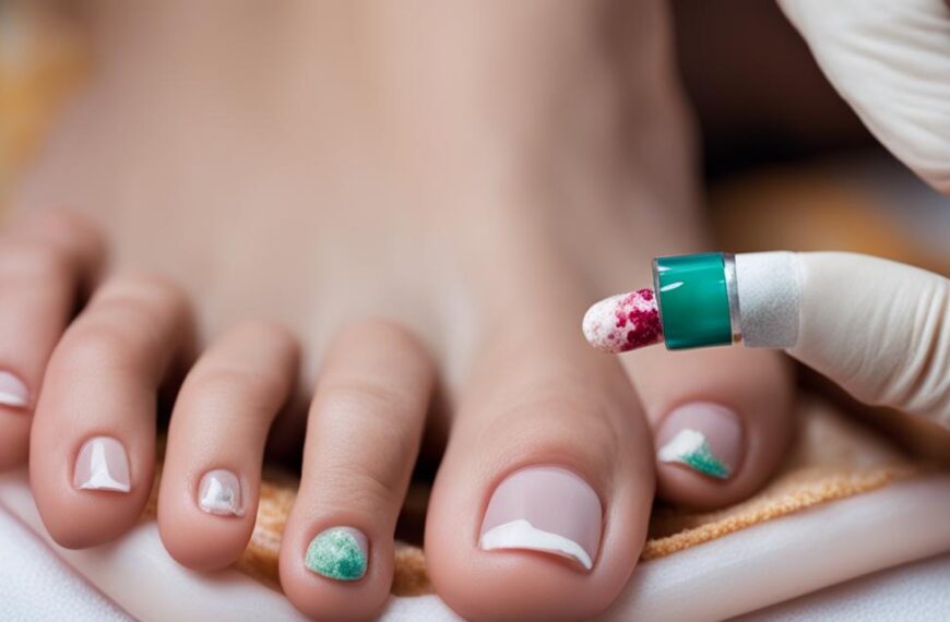 Kann ich Nagellack auf einen Nagel mit Pilz auftragen?