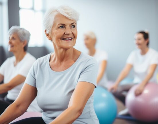 woman, elderly, fitness